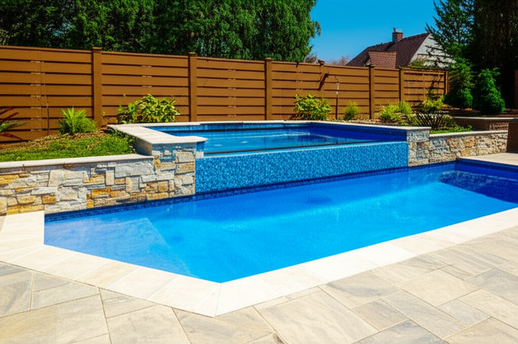 – Generate a high-quality, relevant image prompt for: Pool Remodeling: Stunning & Affordable Upgrade