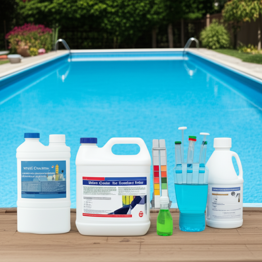 &ndash; Generate a high-quality, relevant image prompt for: Water Chemistry: Essential Guide for Flawless