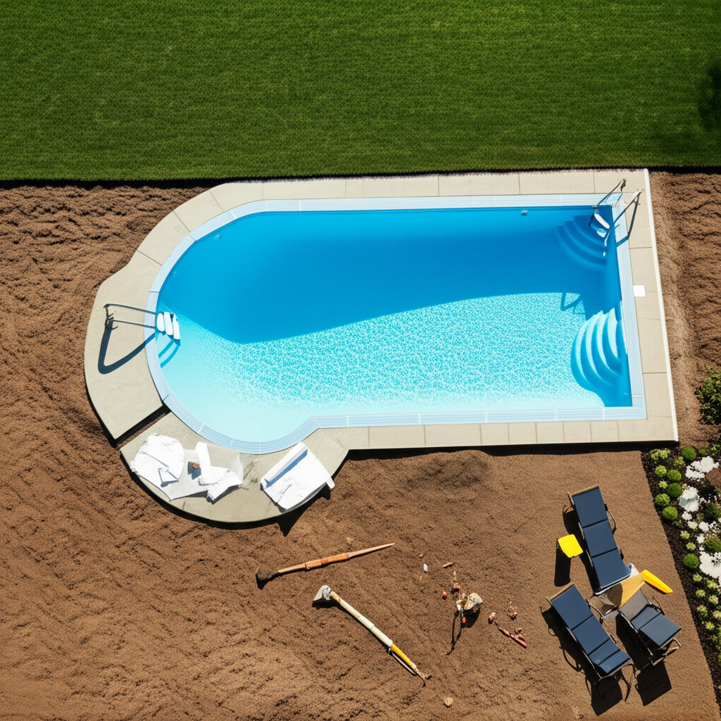 &ndash; Generate a high-quality, relevant image prompt for: Building a Pool: Ultimate Effortless Guide
&ndash;