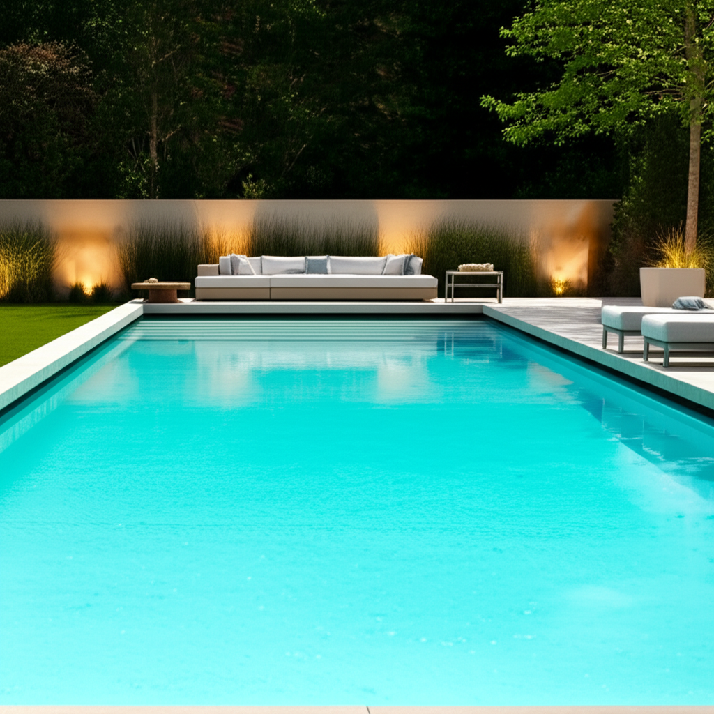 &ndash; Generate a high-quality, relevant image prompt for: Modern Pool: Stunning Effortless Designs
&ndash; do