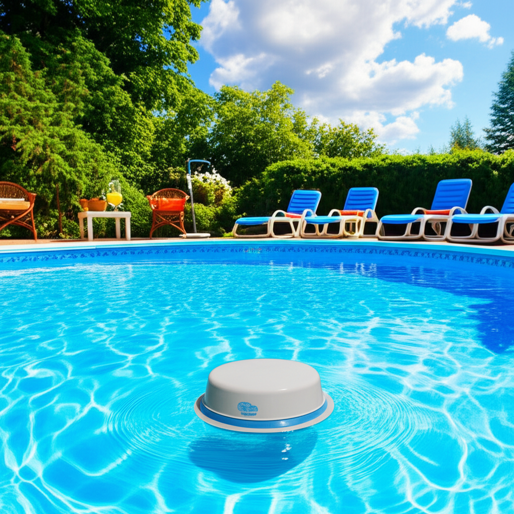 &ndash; Generate a high-quality, relevant image prompt for: Pool Safety Alarm: Ultimate Peace of Mind
&ndash; d